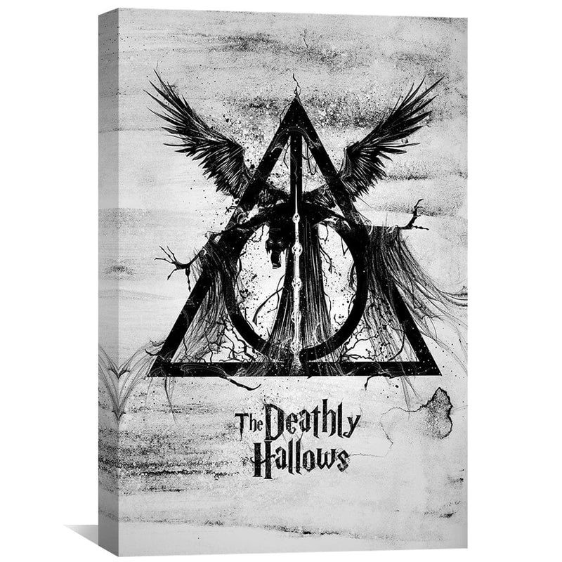 The Deathly Hallows Canvas