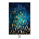 The Golden Array Canvas