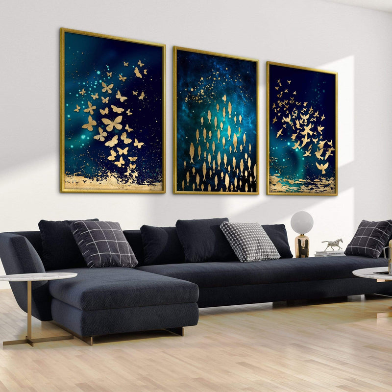 The Golden Array Canvas