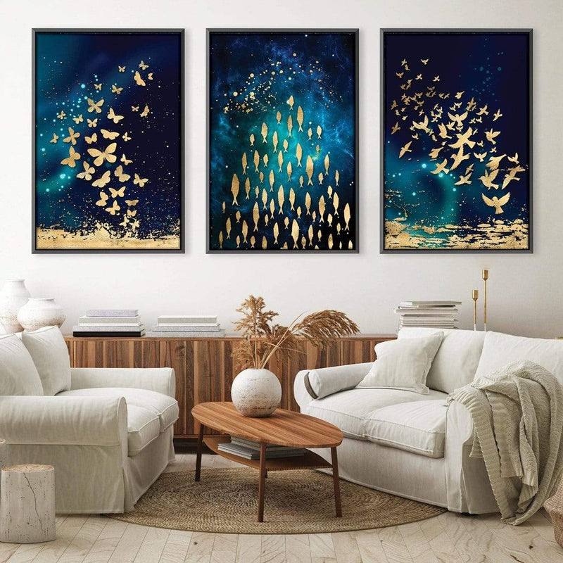 The Golden Array Canvas