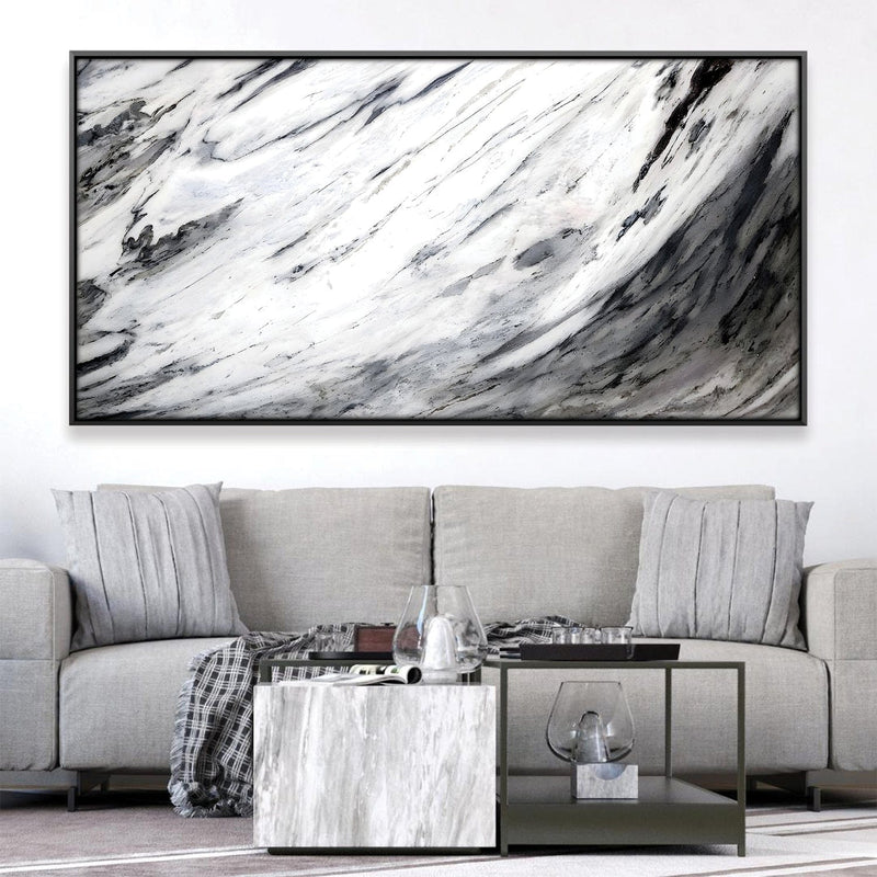 The Grey Symphony Canvas