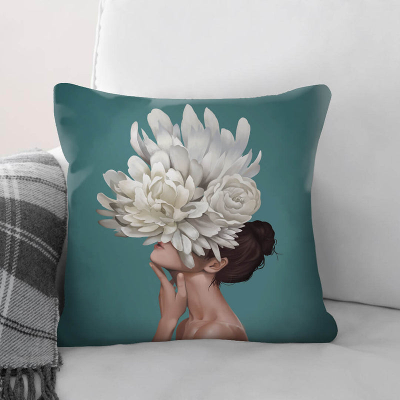 The Hidden Woman A Cushion