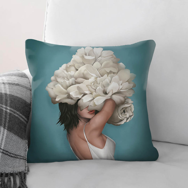 The Hidden Woman B Cushion