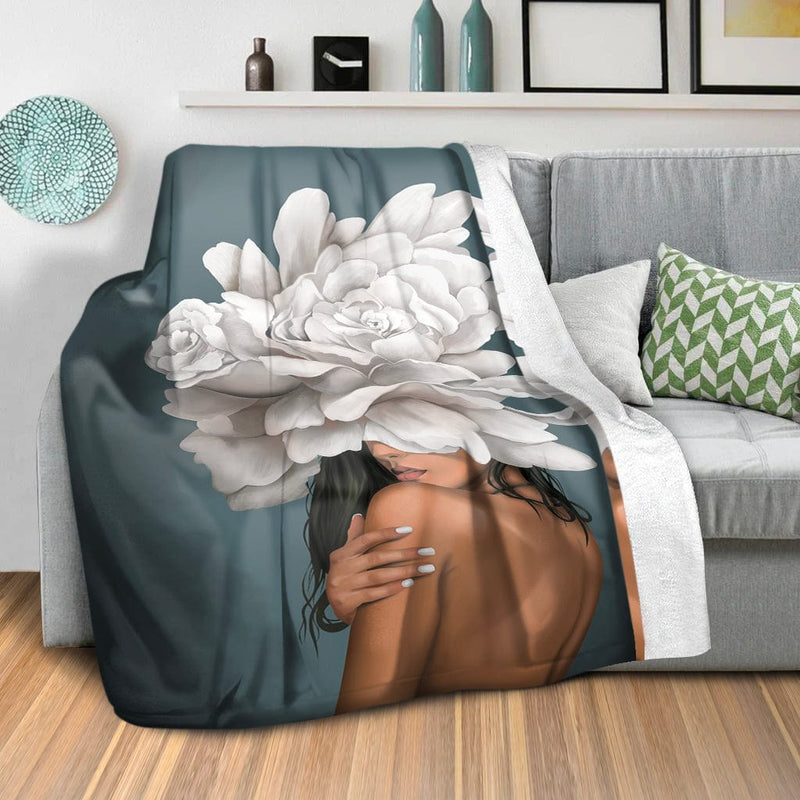 The Hidden Woman C Blanket