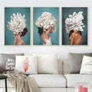The Hidden Woman Canvas