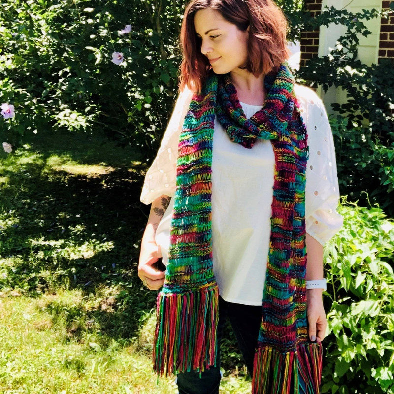 The Iris Scarf Knitting Kit