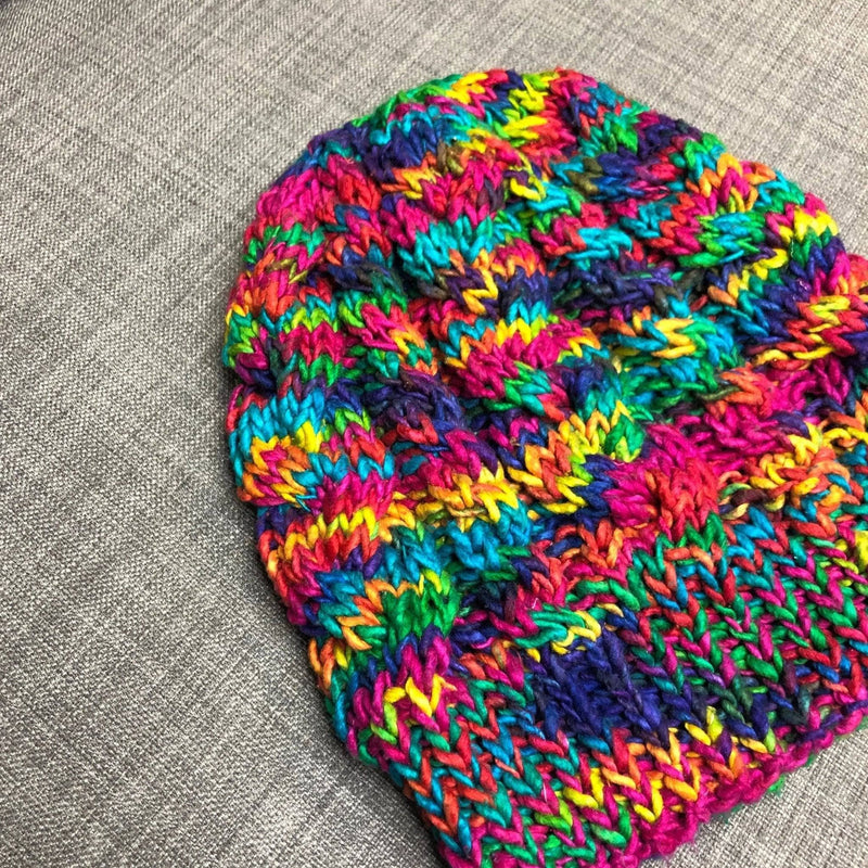 The Magnolia Winter Knit Beanie - Knit Kit