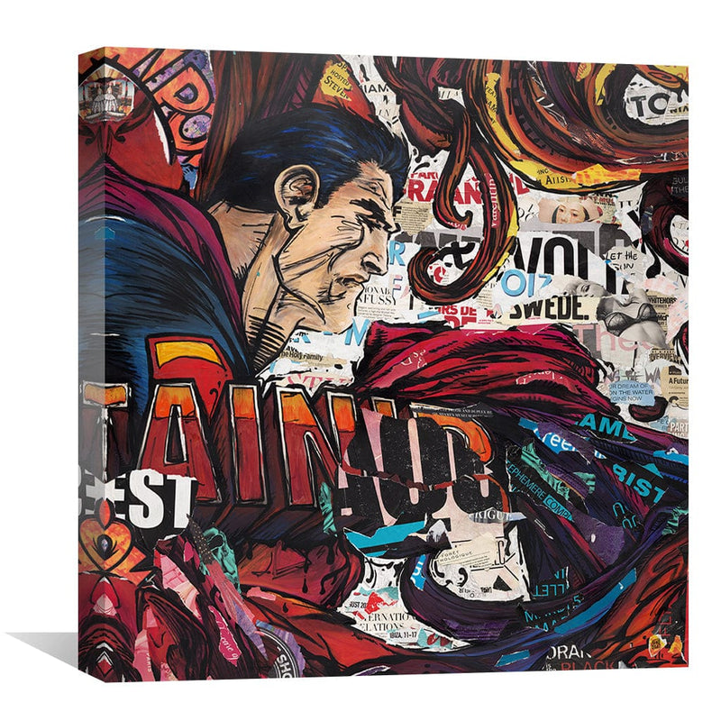 The Man of Steel Canvas