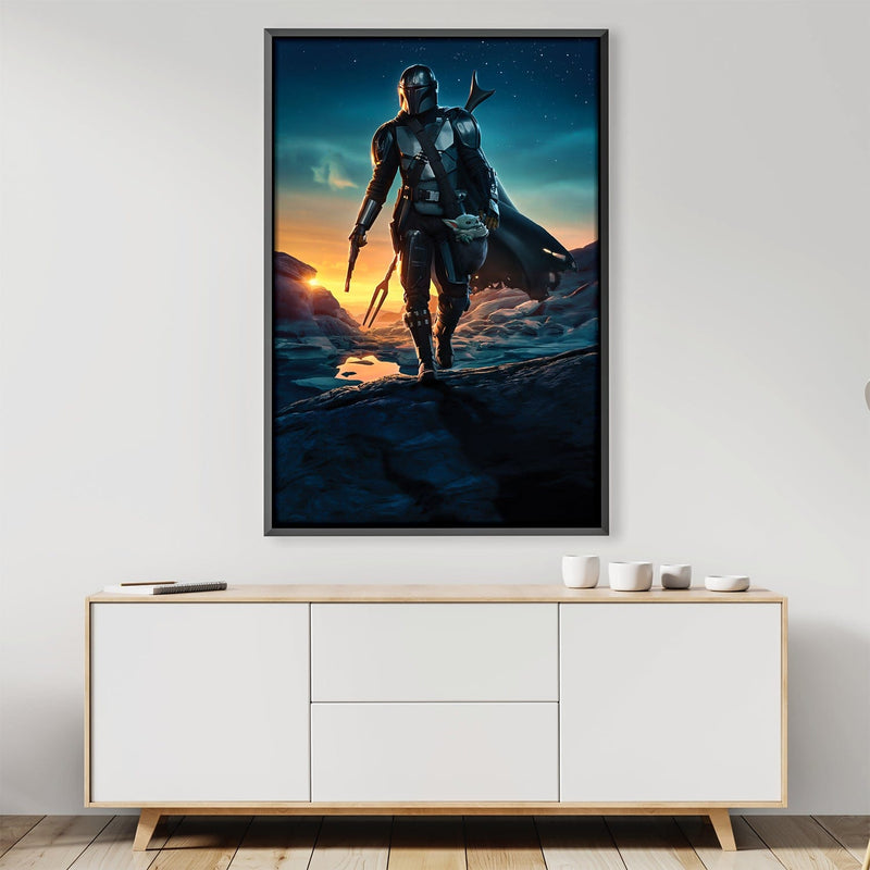 The Mandalorian Quest Canvas