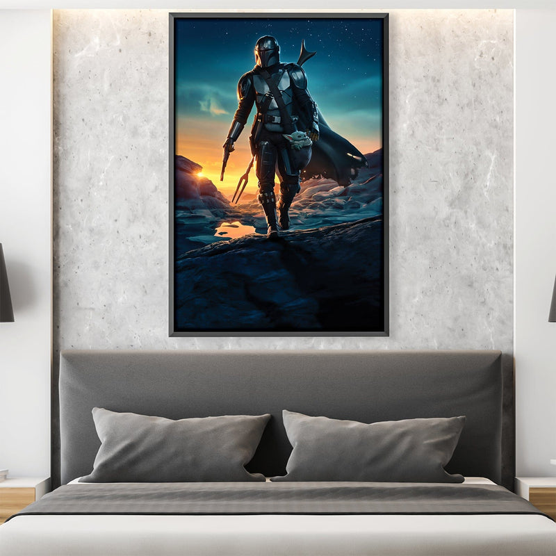 The Mandalorian Quest Canvas