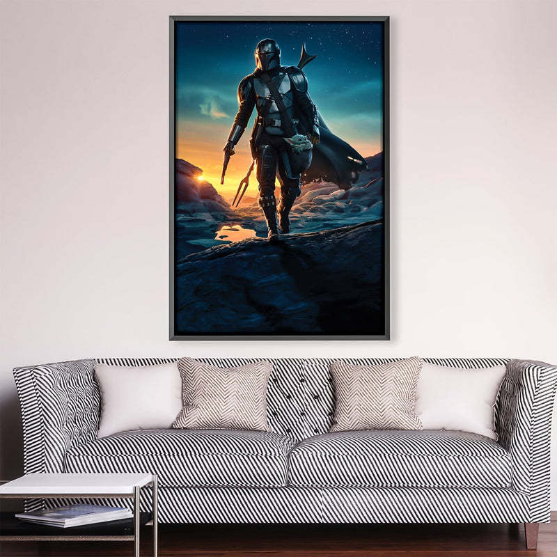 The Mandalorian Quest Canvas