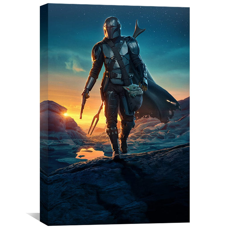 The Mandalorian Quest Canvas