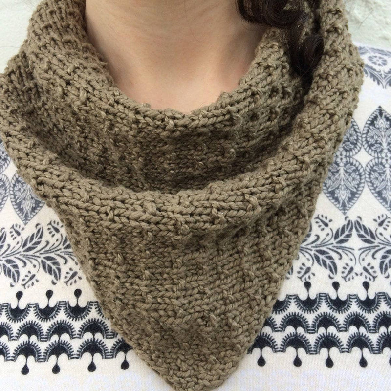 The Poppyseed Scarf Knit & Crochet Kit