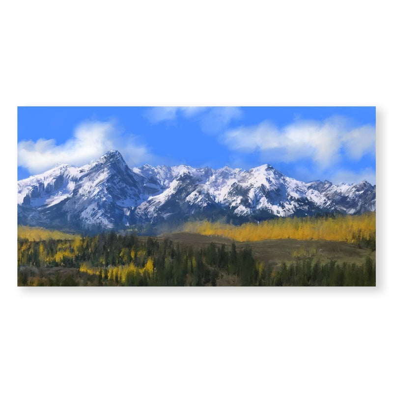 The Rockies Canvas