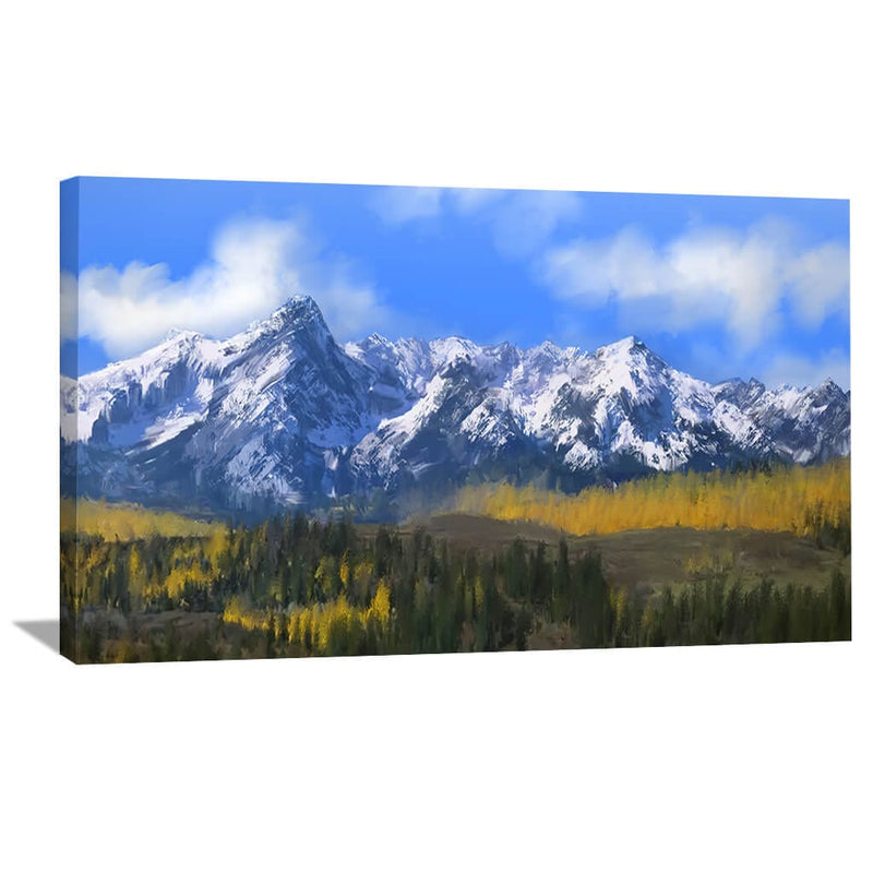 The Rockies Canvas