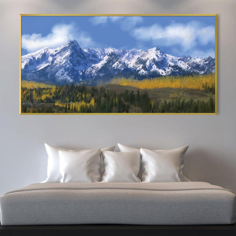 The Rockies Canvas