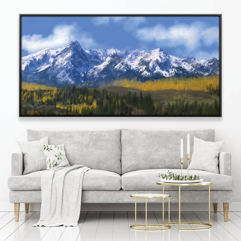 The Rockies Canvas