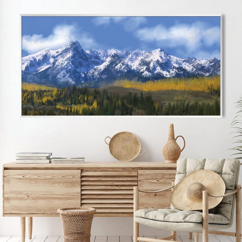 The Rockies Canvas