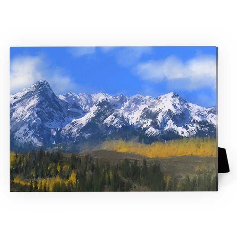 The Rockies Desktop Canvas