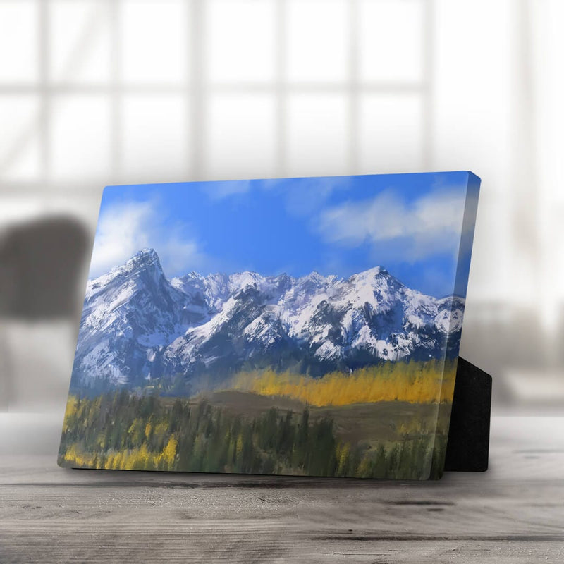 The Rockies Desktop Canvas