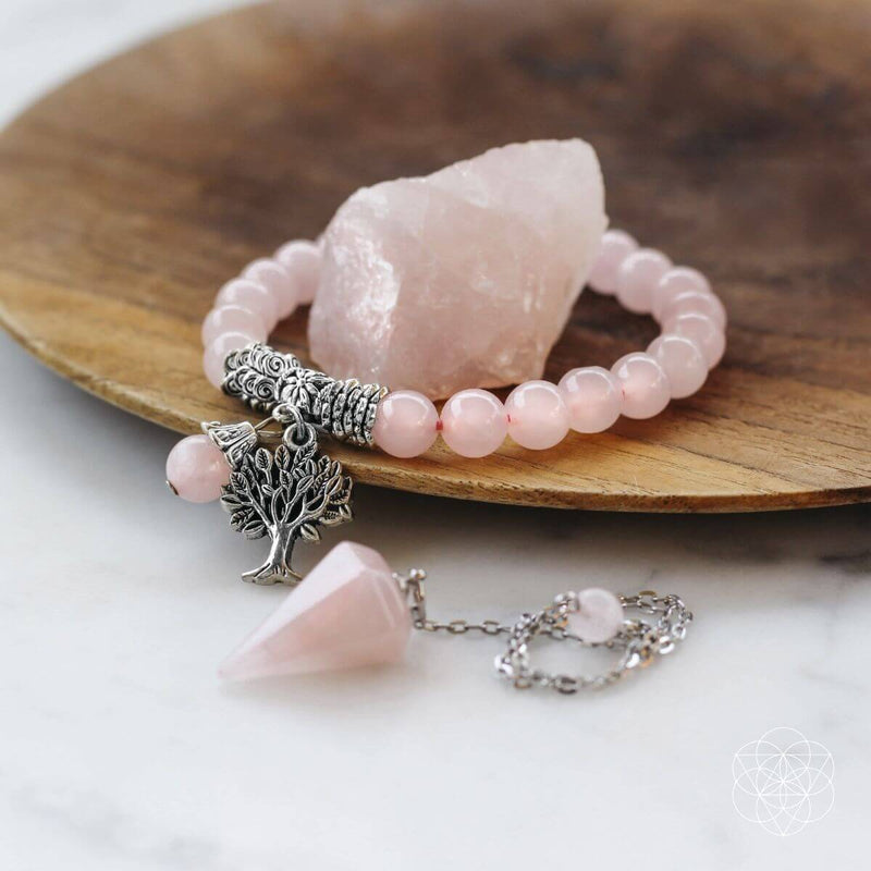 The Rose Quartz Healing Crystal Set