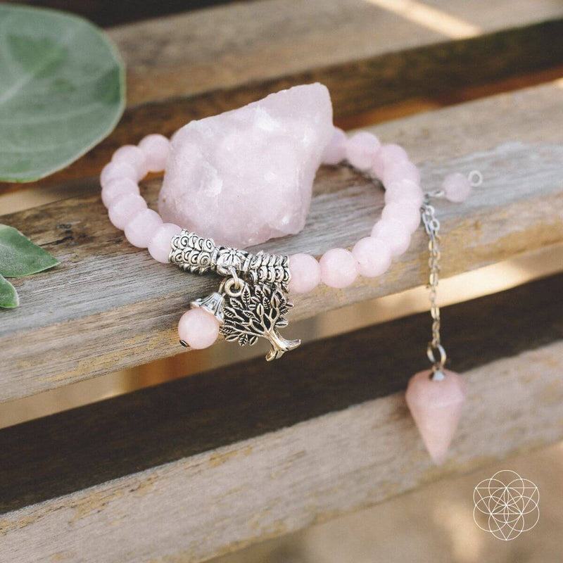 The Rose Quartz Healing Crystal Set