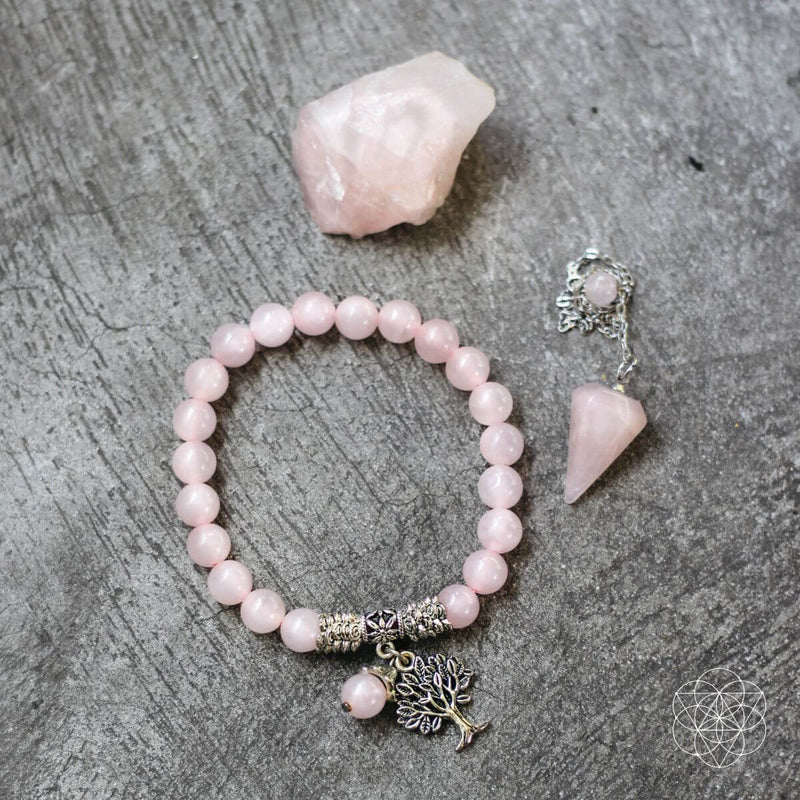 The Rose Quartz Healing Crystal Set