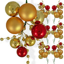 The Santa Cruz Ball Cluster with Gold Berries by Lee Display