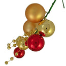 The Santa Cruz Ball Cluster with Gold Berries by Lee Display