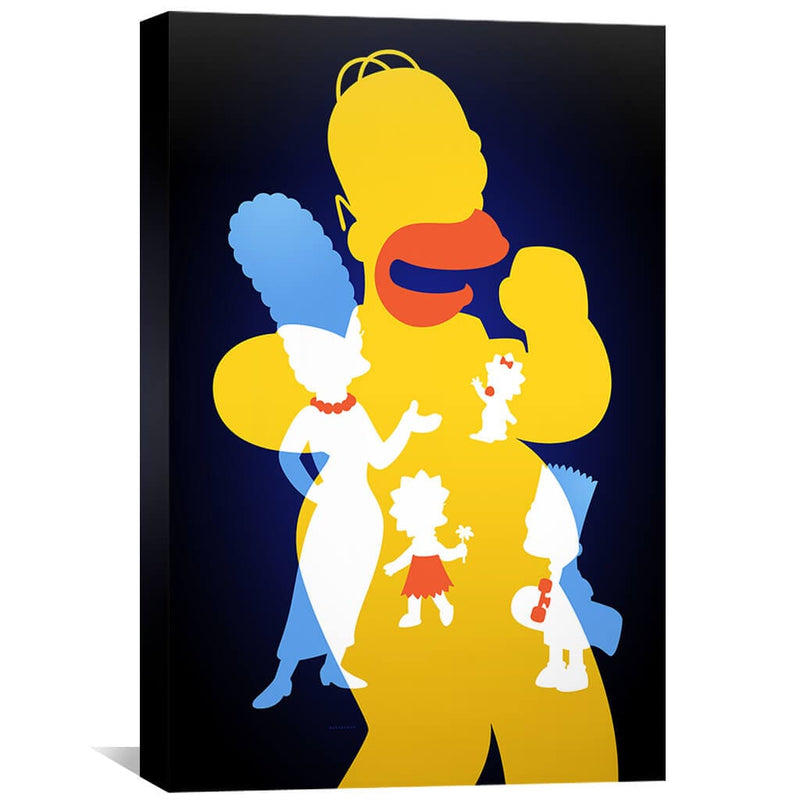 The Simpsons Canvas