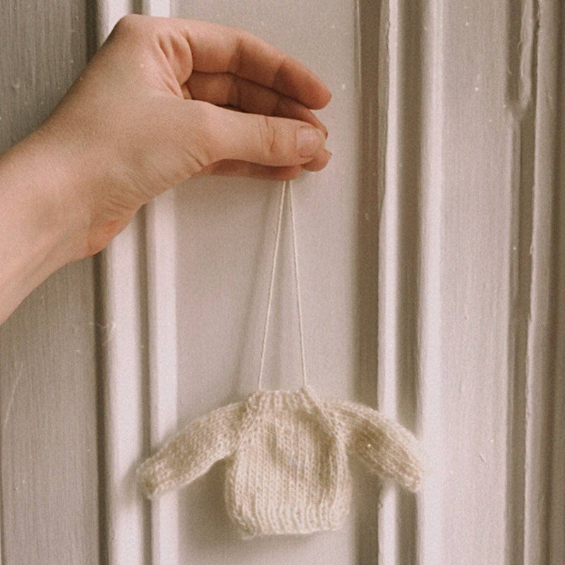 The Tiny Sweater Ornament Knitting Kit