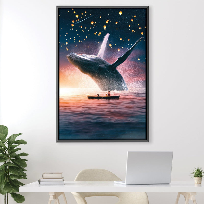 The Whale Canvas