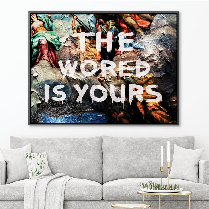 The World is Yours Canvas