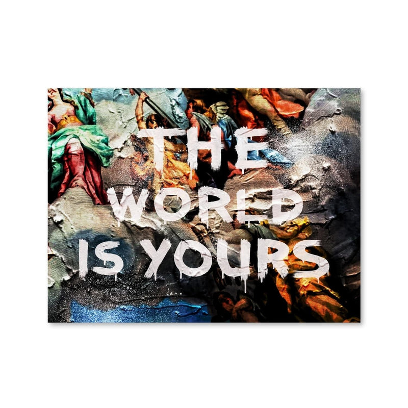 The World is Yours Canvas