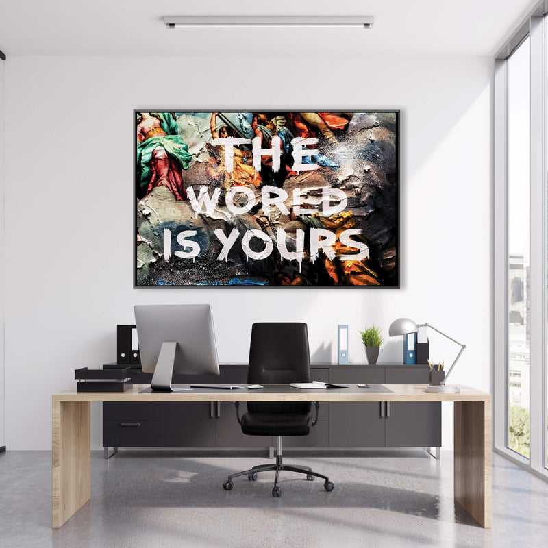 The World is Yours Canvas