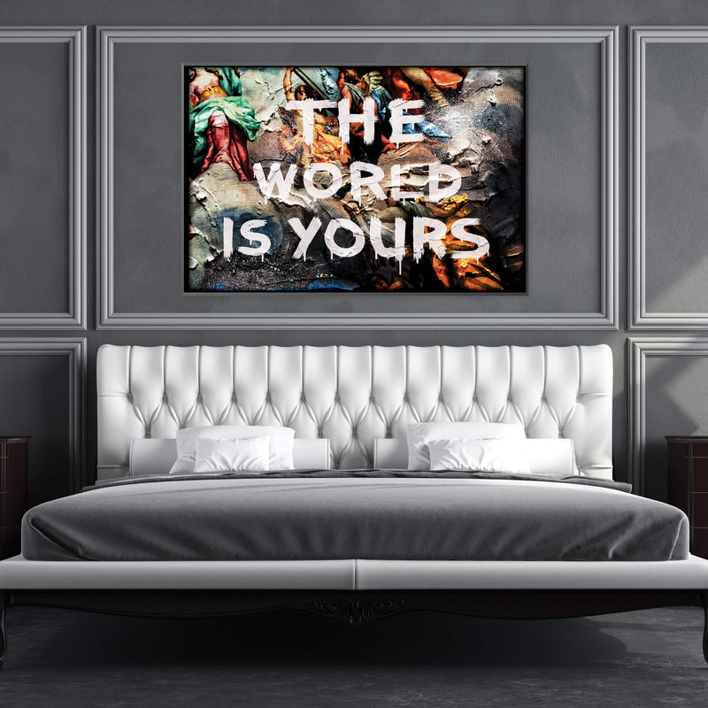 The World is Yours Canvas