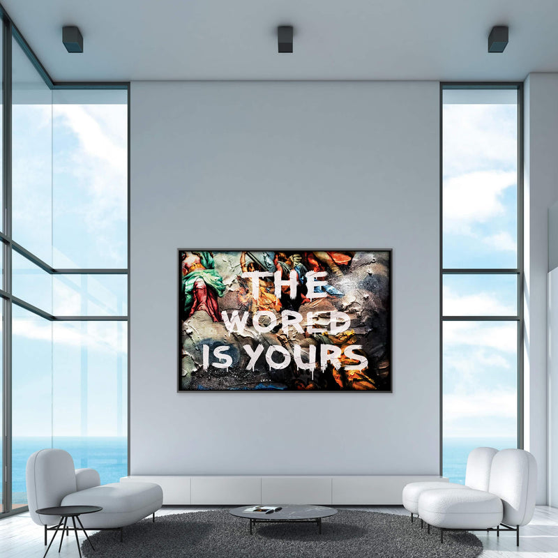 The World is Yours Canvas