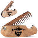 Wooden Beard Comb – Bearded Man