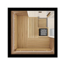 ThermaSol Astra 4-Person Indoor Semi Panoramic Glass Sauna Cabin [Made-To-Order] [14-ASTRADL\R] (SAK90471) by SAKSBY WHOLESALE