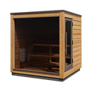ThermaSol Nordic Dawn 4-Person Fully-Assembled Outdoor Sauna Cabin [Made-To-Order] [14-KIR-4555] (SAK82057) by SAKSBY WHOLESALE