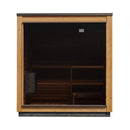 ThermaSol Nordic Dawn 4-Person Fully-Assembled Outdoor Sauna Cabin [Made-To-Order] [14-KIR-4555] (SAK82057) by SAKSBY WHOLESALE