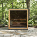ThermaSol Nordic Dawn 4-Person Fully-Assembled Outdoor Sauna Cabin [Made-To-Order] [14-KIR-4555] (SAK82057) by SAKSBY WHOLESALE