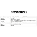ThermaSol Spectra 4-Person Fully-Assembled Outdoor Sauna Cabin [Made-To-Order] [14-SPECTRA] (SAK46921)