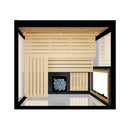 ThermaSol Vue 4-Person Outdoor Mirrored Glass Sauna [Made-To-Order] [14-VUEDL/R] (SAK84963) by SAKSBY WHOLESALE