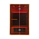 Thermora Fontaine 2-Person Luxury Canadian Hemlock Infrared Sauna With Glass Front (SAK97216) by SAKSBY WHOLESALE