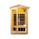 Thermora Vexa 2-Person Outdoor Infrared Sauna With Bluetooth Audio And LED Lighting (SAK28694) by SAKSBY WHOLESALE