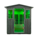 Thermora Eterna 4-Person Full-Spectrum Low EMF Carbonized Composite Infrared Sauna Room With Bluetooth Speakers (SAK70182)