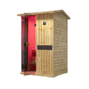 Thermora Arctic Premium 2-Person Outdoor Wooden Steam Sauna Room With Smart Control Panel And Bluetooth Audio (SAK52918) by SAKSBY WHOLESALE