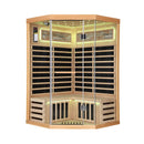 Ember Premium Canadian Hemlock 2-Person Indoor Infrared Sauna Room With Glass Front (SAK21495)