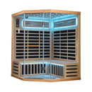 Aura Premium Canadian Hemlock Pentagonal Indoor Infrared Sauna Room With Glass Front (SAK98673)